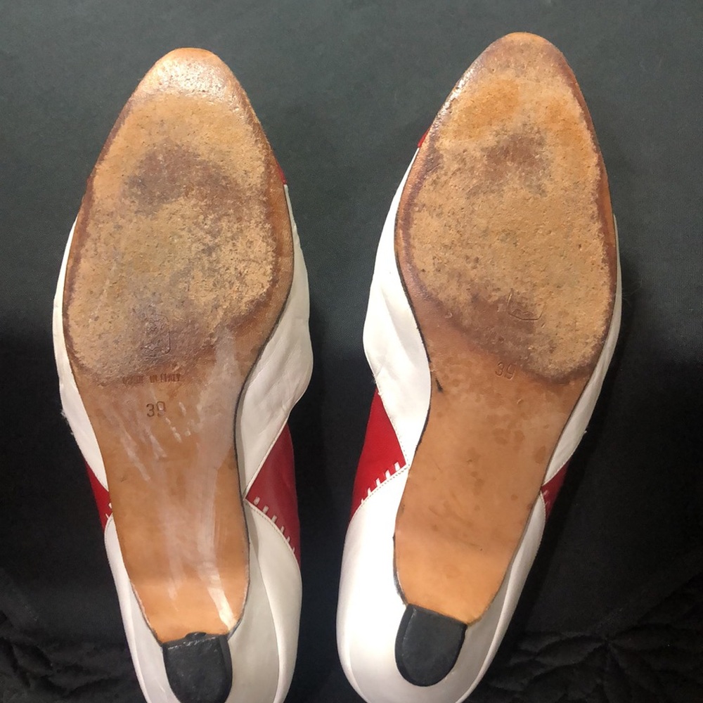 Serena Vintage low heel shoes Size 39/8 - Picture 4 of 8